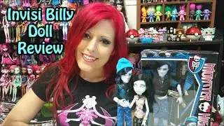 Monster High Invisi Billy Doll Review with Elvira