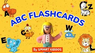⭐ABC Animals Flashcards for Kids | Fun Learning & Educational Videos
