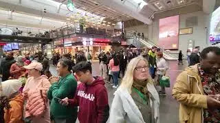 Norway Singing and dancing inside the beautiful Oslo Railway Station 360&deg; (Norway)