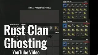 Rust Clan Ghosting | I Stole Their 1 Box Hq
