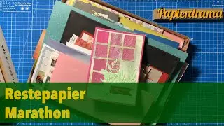Mitreißende Papierdrama Challenge: Restepapierverwertung, Überraschungspost und Karten Inspirationen