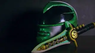 GREEN RANGER HELMET FEELS LIKE SCI FI REBORN