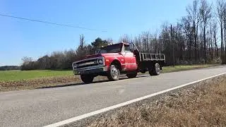 1970 C30 355SBC Dually Burnout!