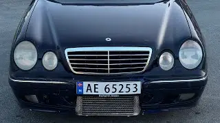 OM613 E320cdi hybrid turbo hardcut straight pipe