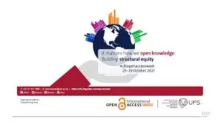 Open Access Week 2021 - an invitation