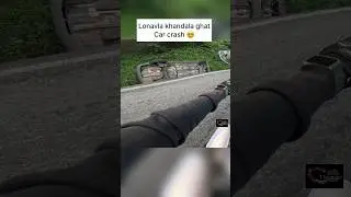 Khandala ghat car accident😵&zwj;💫|sunday ride|ktm duke250|#lonavala #sundayride #shorts #accidentnews