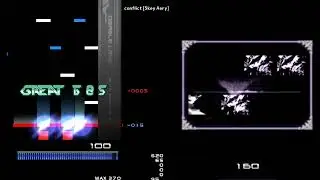 [BMS 5KEY AERY] siromaru+cranky - conflict ★14 AAA(95.41%) FULLCOMBO