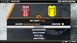 Fifa 14 PSP Gameplay Atletico Madrid Vs Borussia Dortmund