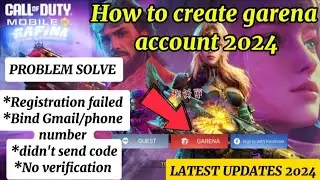 Paano gumawa ng Garena account in call of Duty mobile 2024 /PART 2 [LATEST UPDATE] #garenacodmobile
