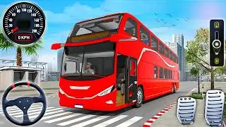 City Coach Bus Simulator 2025 - Euro Bus Driving Game 3D - Android Gameplay #3