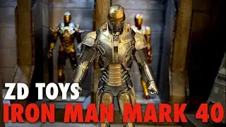 Обзор фигурки Железного человека Mark 40 от ZD Toys