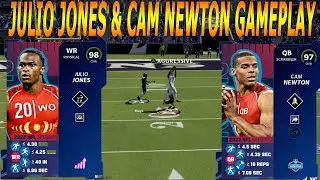 COMBINE JULIO JONES & CAM NEWTON GAMEPLAY! MADDEN 22 ULTIMATE TEAM GAMEPLAY