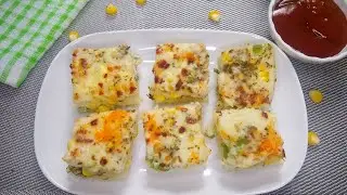 Pizza Cheese Dhokla | Instant recipe | Breakfast recipe