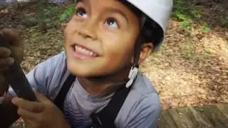 Leo & Giuliana Zipline @ Zipstream on Top of Lookout Mountain Tennessee ( Ruby Falls )