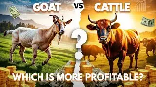 Goat Farming vs. Cattle Farming, Which is More Profitable
