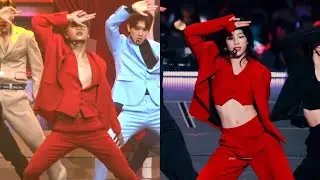 Kai x Kazuha &ldquo;LOVE SHOT&rdquo; Comparison