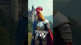 If Countries Were Animals 😱😱 #aishorts  #animals #fusion