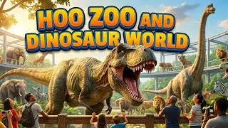 Touring UKs best Dinosaur  zoo 2026. Hoo zoo and Dinosaur world