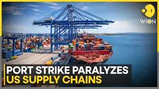 USA Port Shutdown Sparks Supply Fears, Paralyzes Supply Chains | World News | WION