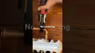 Cast iron to copper