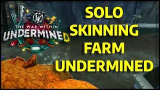 Solo Skinning Farm In Patch 11.1 | WoW The War Within : Undermined