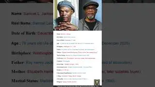 Samuel L. Jackson (Badass Actor Biography) #shorts