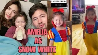 Panganay na anak ni Bangs Garcia na si Amelia nag-ala SNOW WHITE!