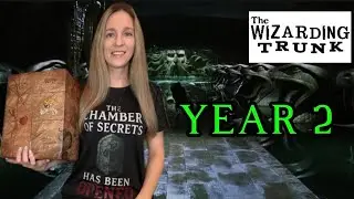 THE WIZARDING TRUNK: Year 2 🐍✌🏻 Harry Potter Subscription Unboxing