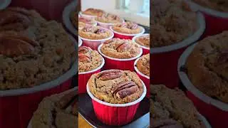 Cinnamon Pecan Yogurt Muffins