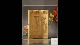Wooden Catholic Altar Jesus Christ/ Saint Joseph/ Our Lady of Fatima Prayer Altar Religious Gifts...