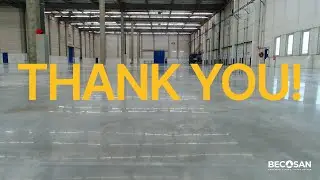 BECOSAN INDUSTRIAL FLOORING - THANK YOU!