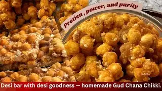 Winter special 🥰 Traditional recipe of Gud Chana chikki  #ytvideos 