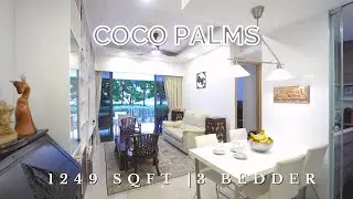 COCO PALMS GROUND FLOOR UNIT | SPACIOUS 1249SQFT
