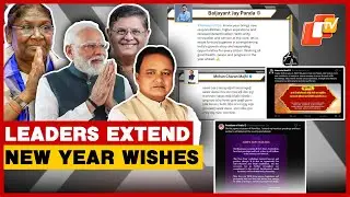 President Murmu, PM Modi, BJP VP Jay Panda And Odisha Leaders Greet People On New Year
