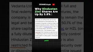 Vedanta's Bold Move: Hindustan Zinc Stake Sale Explained!