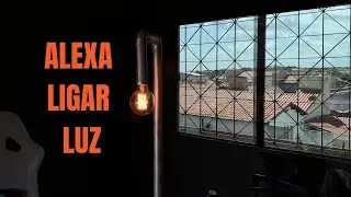 Fa&ccedil;a uma Luminaria Industrial controlada pela Alexa com canos PVC #DIY
