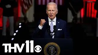 President Biden says Trump and allies threaten democracy