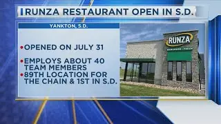 Runza Restaurant Opens in S.D.