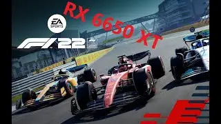 F1 22  6650XT 4K ULTRA HIGH FSR1.0