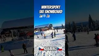 Wintersport ❄️ Ski Snowboard 🏂⛷️ auf dem KEILBERG 🇨🇿❄️⛷️Weihnachtszeit und Winterzeit im Erzgebirge