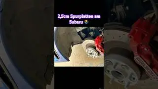 Meine Spurplatten sind endlich da 😊🤷&zwj;♂️ Subaru Spurplatten montieren #tuning #tuningcars #subaru