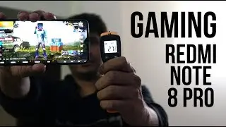 Redmi Note 8 Pro Gaming Review, PUBG Mobile Gaming, FPS test, Graphics Settings - Heating test