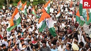 Congress Workers Protest In Gurugram | #UnstableAlliance