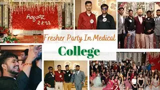 Fresher's Party ❤️: Aagaaz 2K21 Batch | GAC Patiala 2022 | Doctors fresher Party  | #Vlog -1