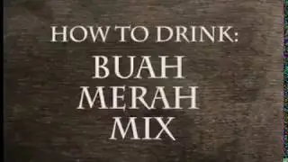 How to Drink BUAH MERAH MIX - TeamGOME