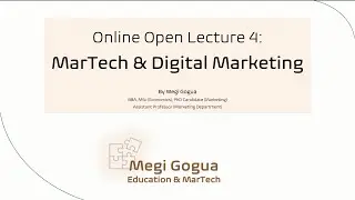 4. MarTech и цифровой маркетинг (открытая онлайн-лекция)