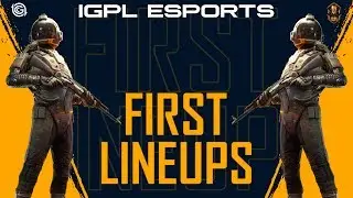 IGPL ESPORTS First Lineups | Ft. INSANE , 7SEAS , 8bit  etc .
