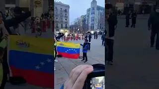Rostros y reacci&oacute;n de Venezuela en Espa&ntilde;a tras la invasi&oacute;n de EEUU a Venezuela. 3/01/2025