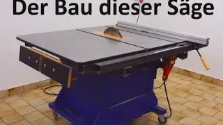 Große TISCHKREISSÄGE selber bauen??  Einfache Eigenbau Tischkreissäge DIY