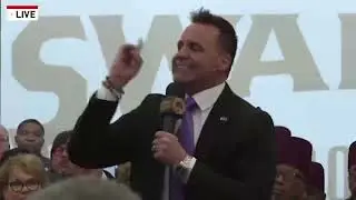 FULL SPEECH: Chris Swanson announces his run for Governor